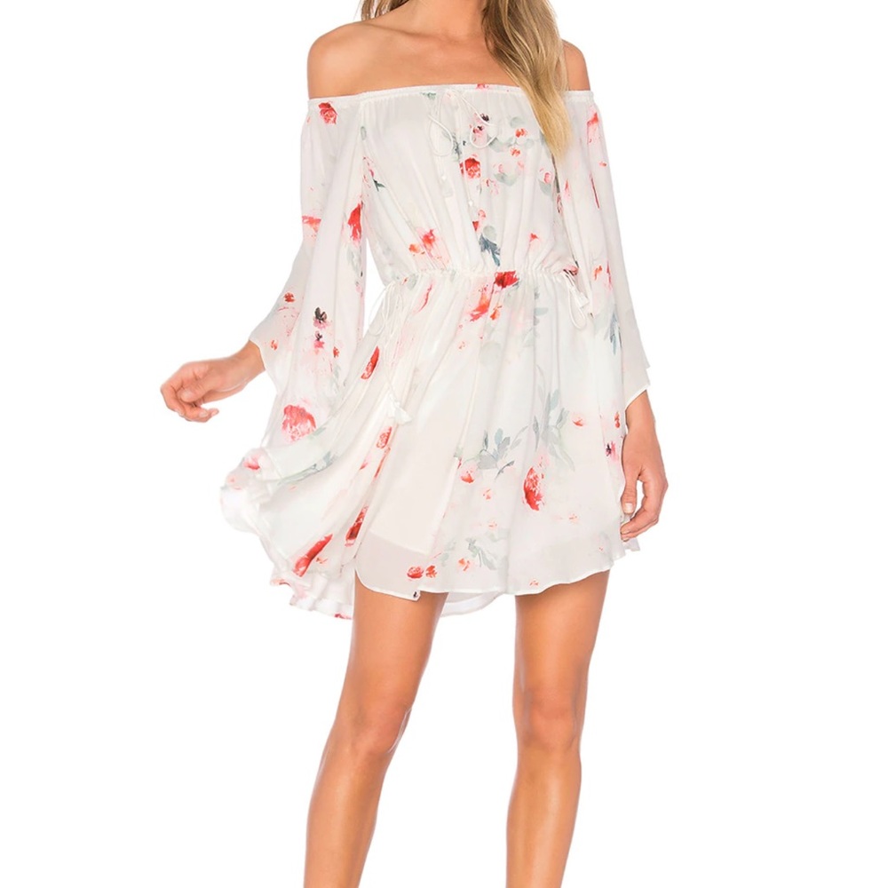 The Jet Set Diaries Isabella Mini Dress in Isabella Floral Print